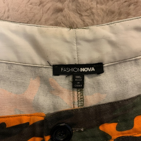 Army Print Cargo Pants - Picture 3 of 3